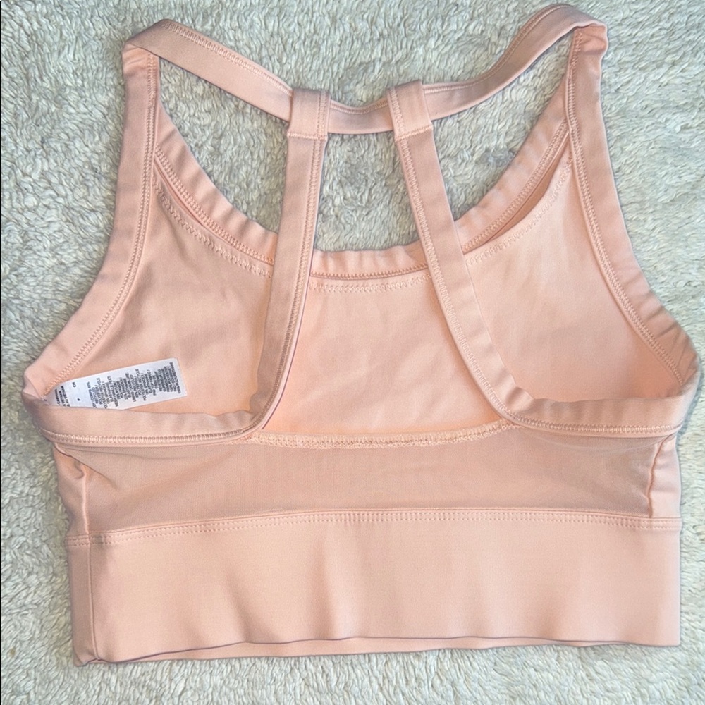 Nike Air Women's Peach Sports Bra Size Small - Picture 4 of 8